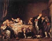 GREUZE, Jean-Baptiste The Punished Son dgs oil painting